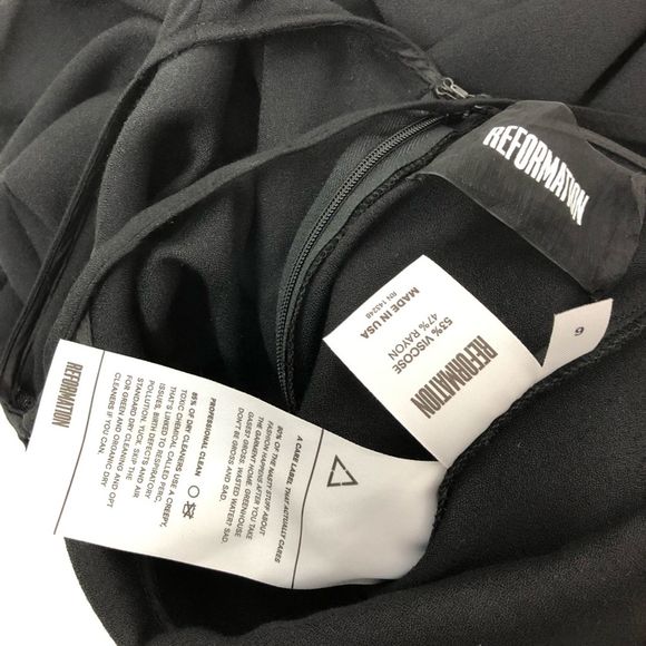 Reformation Black Maxi Dress - Picture 7 of 7